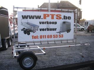 Reclame aanhanger